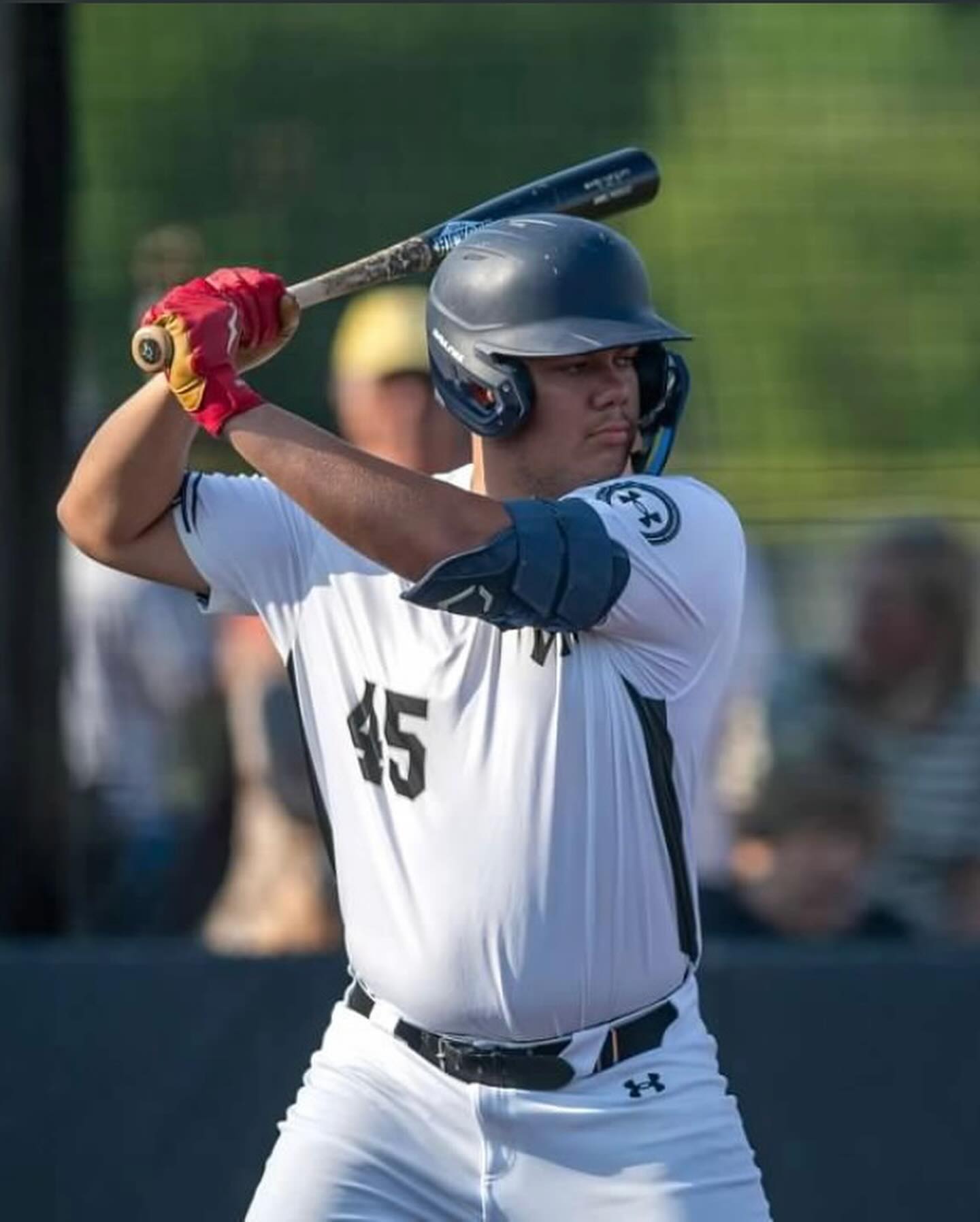 Aidan Savinon, two-way baseball player